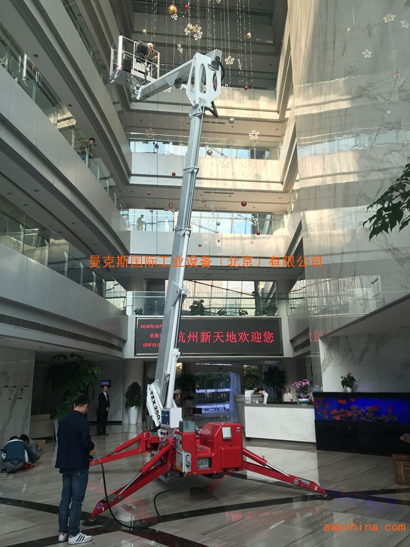 北京25米蜘蛛车租赁、北京25m履带式蜘蛛机出租